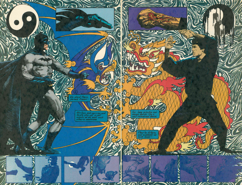 Illustration for article titled 3 panels that show the Taoist ideologies of Batman